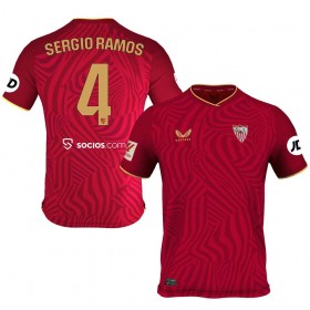 Sevilla FC Sergio Ramos 4 Bortedrakt 2023-24 Kortermet
